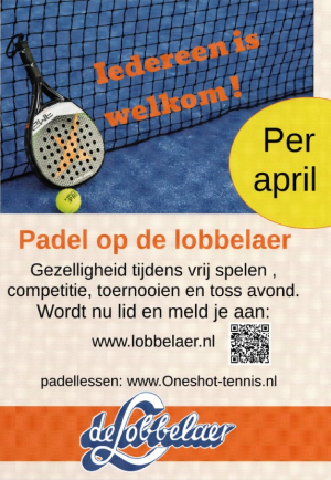 Padel op de lobbelaer