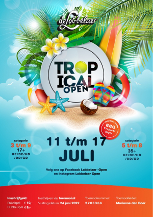 Lobbelaer Tropical Open 2022